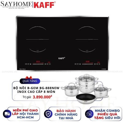 Bếp từ đôi KAFF KF-SD300II - Bảo hành chính hãng 5 năm