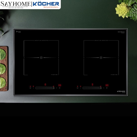 Bếp từ đôi Kocher DI-220 -  Bảo hành 3 năm