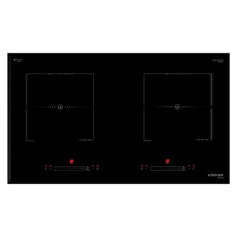 Bếp từ đôi Kocher DI-220 -  Bảo hành 3 năm