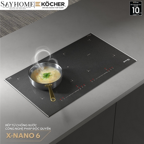 Bếp từ đôi Kocher X-Nano 6 -  Bảo hành 3 năm