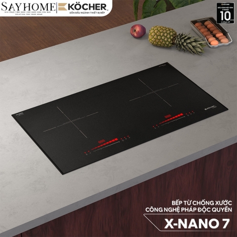 Bếp từ đôi Kocher X-Nano 7 -  Bảo hành 3 năm