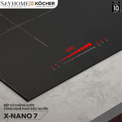 Bếp từ đôi Kocher X-Nano 7 -  Bảo hành 3 năm