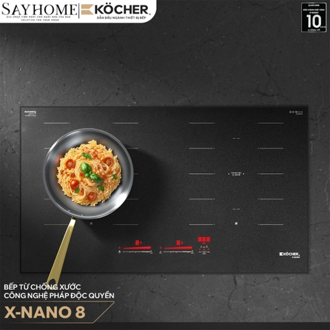 Bếp từ đôi Kocher X-Nano 8 -  Bảo hành 3 năm