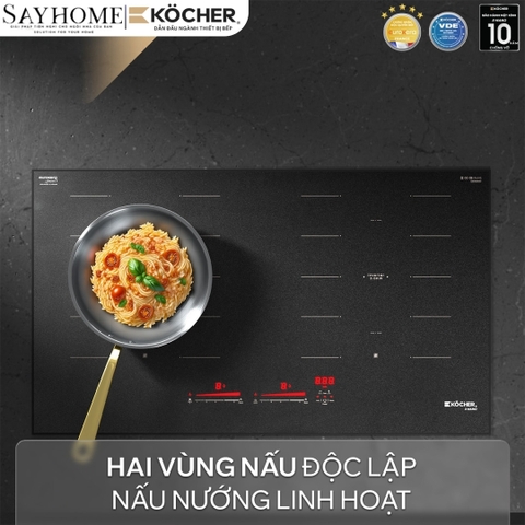 Bếp từ đôi Kocher X-Nano 8 -  Bảo hành 3 năm