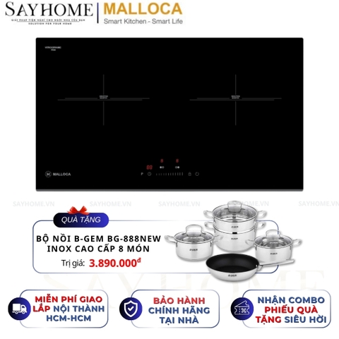 Bếp từ đôi Malloca MH-732 IN - Hàng chính hãng Malloca