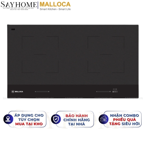 Bếp từ đôi MALLOCA Skylux MH-802 - Hàng chính hãng