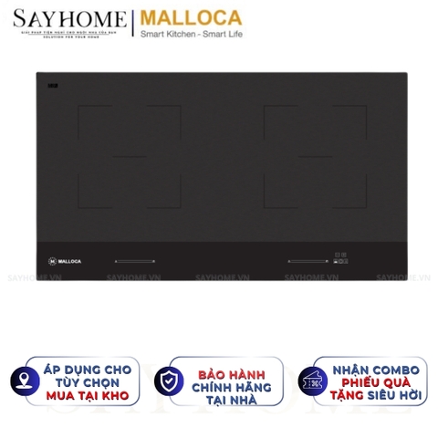 Bếp từ đôi MALLOCA Skylux MH-802 - Hàng chính hãng