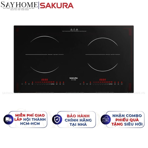 Bếp từ đôi SAKURA SE-1250B- Chính hãng