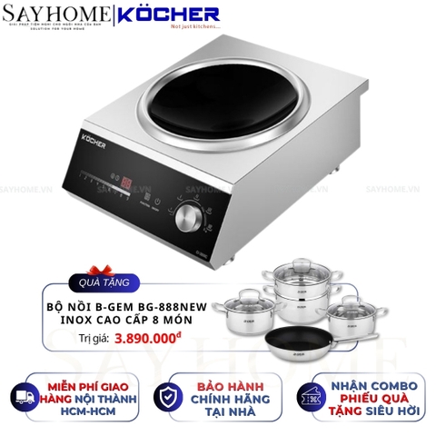 Bếp từ đơn công nghiệp KOCHER CI-3500C - Bảo hành 3 năm