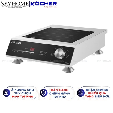 Bếp từ đơn công nghiệp KOCHER CI-3500F - Bảo hành 12 tháng