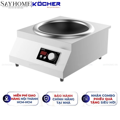 Bếp từ đơn công nghiệp KOCHER CI-3600C - Bảo hành 1 năm