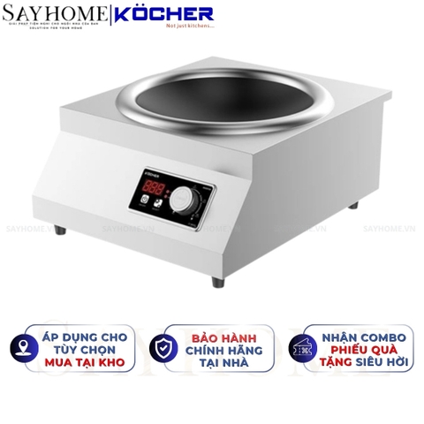 Bếp từ đơn công nghiệp KOCHER CI-3600C - Bảo hành 3 năm