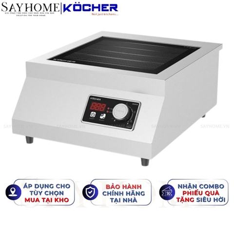 Bếp từ đơn công nghiệp KOCHER CI-3600F - Bảo hành 1 năm