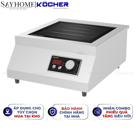 Bếp từ đơn công nghiệp KOCHER CI-3600F - Bảo hành 3 năm