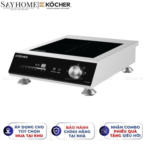 Bếp từ đơn công nghiệp KOCHER CI-5000W - Bảo hành 1 năm