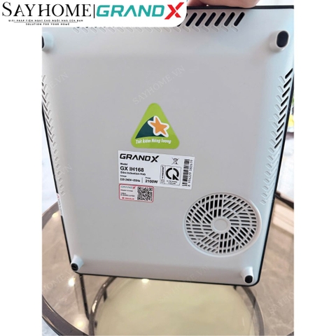 Bếp từ đơn GrandX GX IH168 Series 5 tại Thành phố Hồ Chí Minh