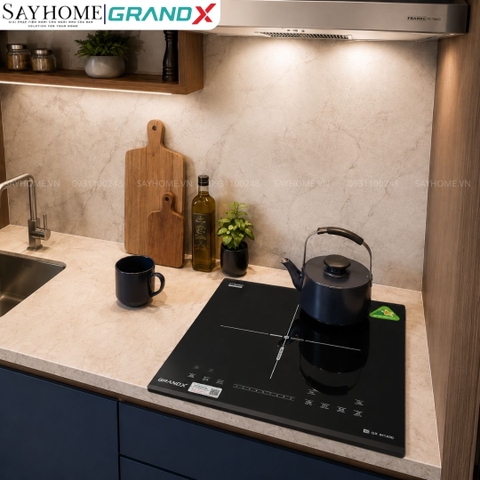 Bếp từ đơn GrandX GX IH188 - Bảo hành chính hãng 2 năm