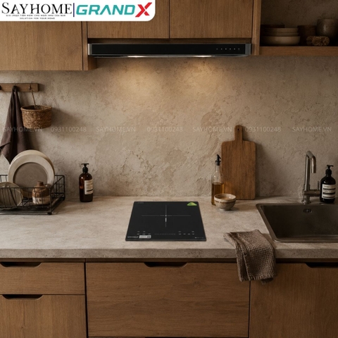 Bếp từ đơn GrandX GX IH188 - Bảo hành chính hãng 2 năm