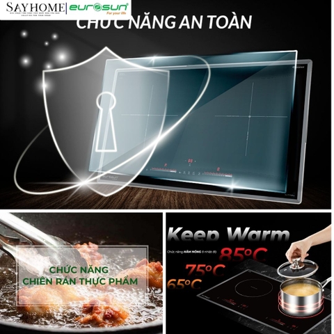 Bếp từ đôi EUROSUN EU-T755Pro tại thành phố Hồ Chí Minh