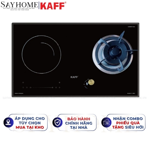 Bếp từ kết hợp bếp ga KAFF KF- 088IG - Bảo hành chính hãng 5 năm