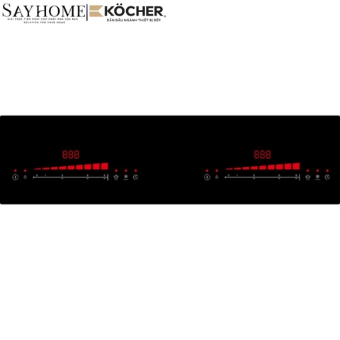 Bếp từ đôi Kocher DI-339PRO - BH 3 năm