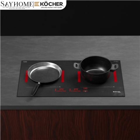 Bếp từ đôi Kocher X-Nano 9 -  Bảo hành 3 năm