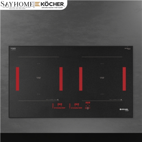 Bếp từ đôi Kocher X-Nano 9 -  Bảo hành 3 năm