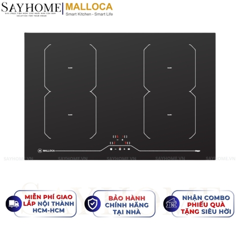 Bếp đa từ MALLOCA MI-784 ITG 4 vùng nấu - Hàng chính hãng