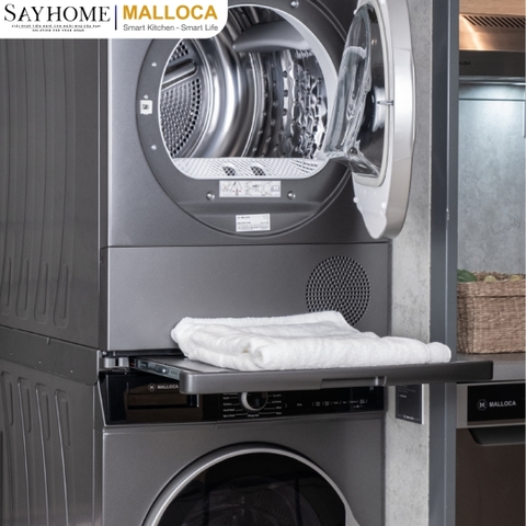 Bộ liên kết máy giặt, máy sấy Malloca MTD-T1510HP, MWM-T1510BL tại thành phố Hồ Chí Minh