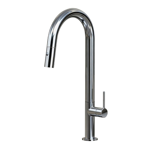 Vòi rửa bát Kluger KLF0010C dây rút, nóng lạnh - Chính hãng