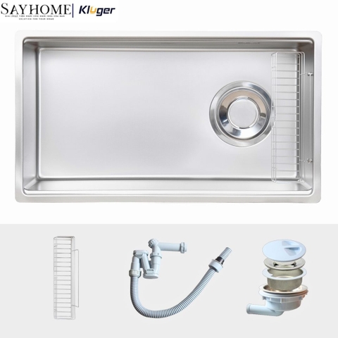Chậu rửa chén bát 1 hố Nhật Kluger KY8045SL BASIC/PLUS tại thành phố Hồ Chí Minh