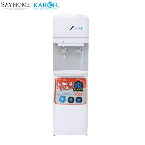 Cây nước nóng lạnh úp bình KAROFI HC15