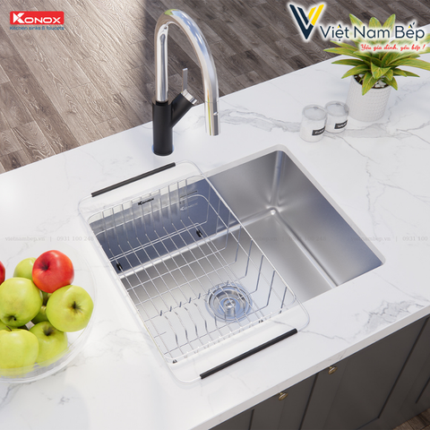 Chậu rửa bát chống xước Workstation Sink – Undermount Sink KN5444SU Dekor - Chính hãng KONOX