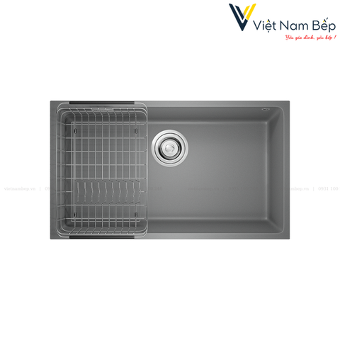 Chậu rửa bát Granite Sink Naros 760S – Grey - Chính hãng KONOX