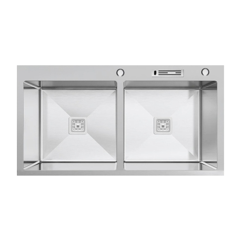 Chậu rửa INOX KAFF KF-HMS8245 / KF-GMS8245 - Bảo hành chính hãng 5 năm