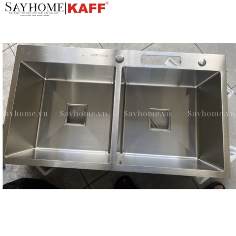 Chậu rửa INOX KAFF KF-HMS9050 - Bảo hành chính hãng 5 năm