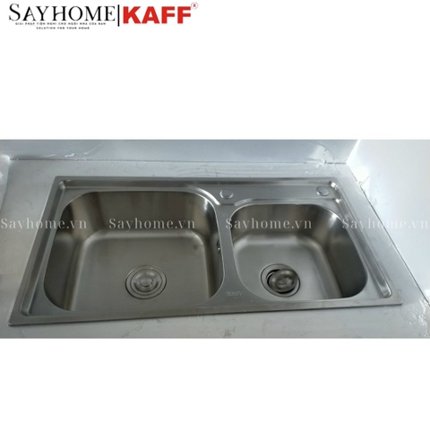 Chậu rửa INOX KAFF KF-M8245GHR - Bảo hành chính hãng 5 năm