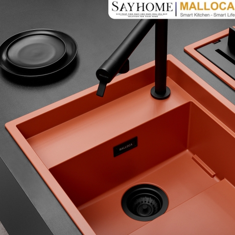 Chậu rửa đá 2 ngăn Malloca MYST K83S - MYST K83L tại thành phố Hồ Chí Minh