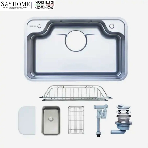 Chậu rửa chén bát 1 hố NOBINOX ARVO B085 85cm tại thành phố Hồ Chí Minh