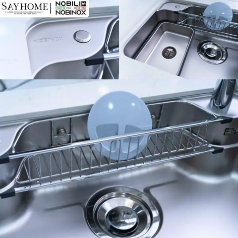 Chậu rửa chén bát 1 hố NOBINOX ARVO B085 85cm tại thành phố Hồ Chí Minh