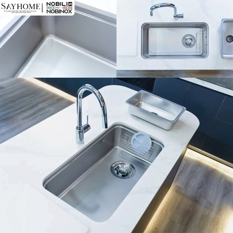 Chậu rửa chén bát 1 hố NOBINOX NOVA A283D 82cm tại thành phố Hồ Chí Minh