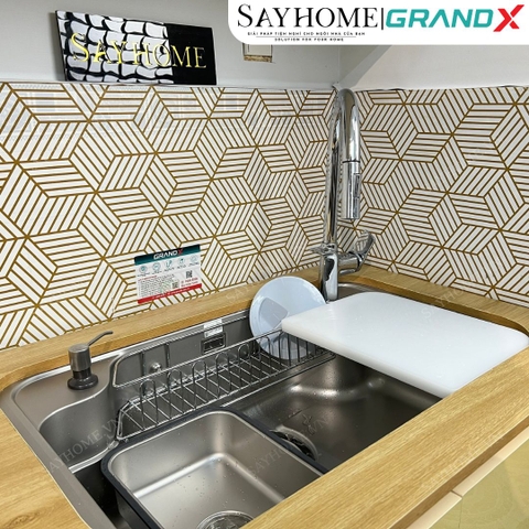 Chậu rửa chén bát 1 hố inox 304 GRANDX GX7548JP HIKARI 75cm - Chính hãng