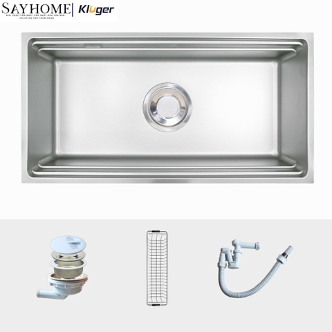 Chậu rửa chén bát 1 hố Nhật Kluger KG7644FS Basic/Plus tại thành phố Hồ Chí Minh