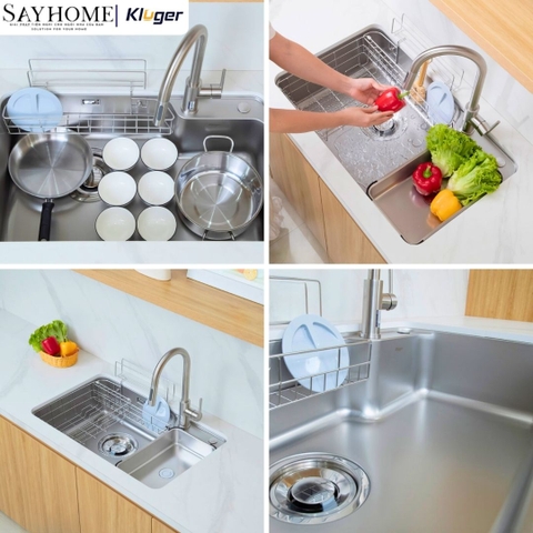 Chậu rửa chén bát 1 hố Nhật Kluger KH8050SL Plus tại thành phố Hồ Chí Minh