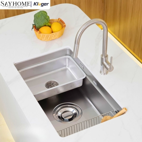 Chậu rửa chén bát 1 hố Nhật Kluger KU7844FS Basic/Plus tại thành phố Hồ Chí Minh