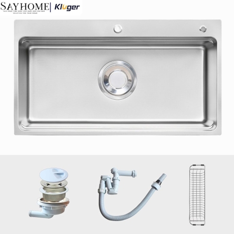 Chậu rửa chén bát 1 hố Nhật Kluger KF8850FS Basic/Plus tại thành phố Hồ Chí Minh