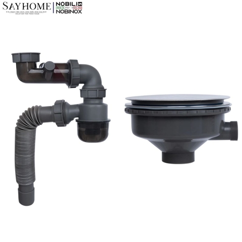 Chậu rửa chén bát 1 hố NOBINOX LUMIA NJ510B 83cm - Bảo hành lên đến 10 năm