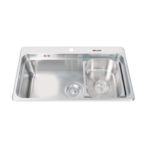 Chậu rửa chén inox Malloca MS 1022D tại thành phố Hồ Chí Minh