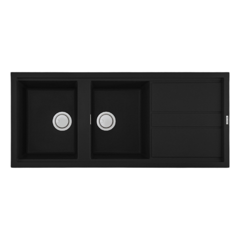 Chậu rửa đá 2 ngăn Malloca NERO K-50040 tại thành phố Hồ Chí Minh