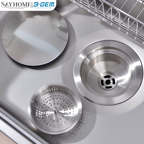 Chậu rửa chén bát 1 hố inox 304 B-GEM BG - 7848CPH 78cm tại thành phố Hồ Chí Minh